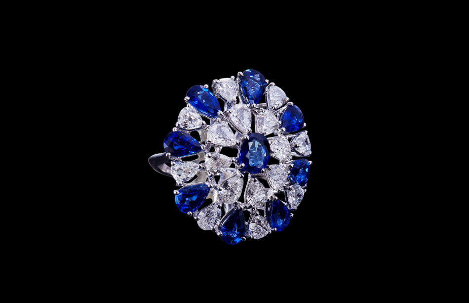 Sapphire & Diamond Ring