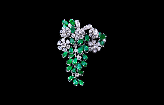 Floral Cluster Brooch