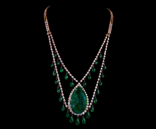 Vintage Emerald Necklace